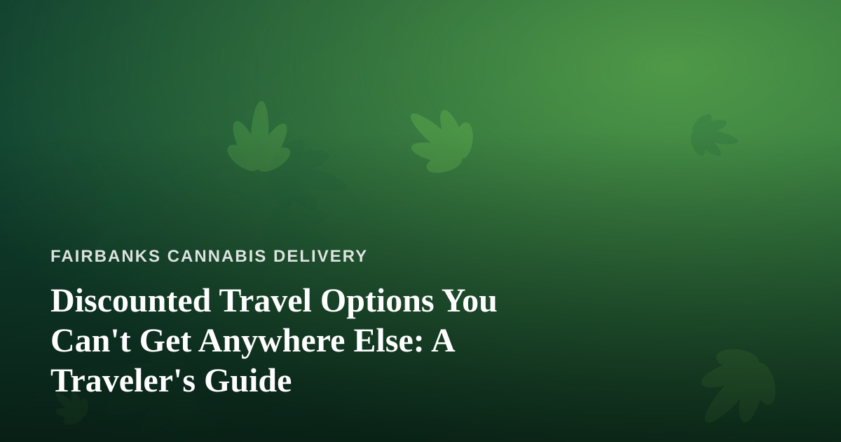 Discounted Travel Options You Can’t Get Anywhere Else: A Traveler’s Guide